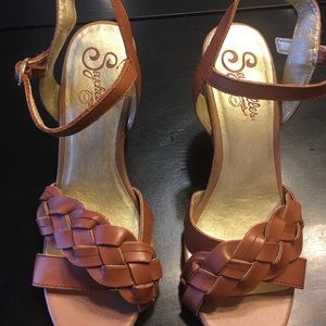 Seychelles Wedges brown shoes